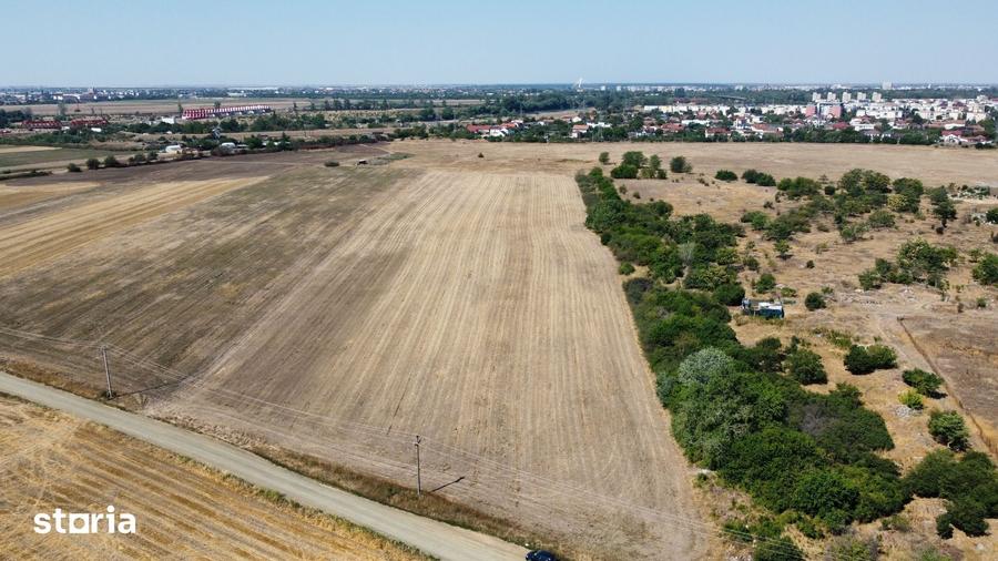 Teren 10.000 mp Micalaca ANL, Arad | Intravilan, PUZ aprobat - 2