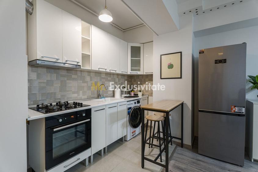 Apartament cu 2 camere semidecomandat, mobilat în Militari