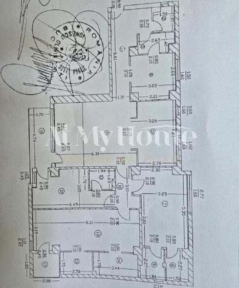 Apartament cu 5 camere decomandat, mobilat în Herăstrău