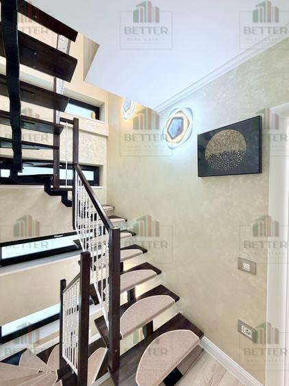 Casă premium P+1E+M cu piscină, bar și curte spectaculoasă | 648 mp tere Berceni - 20