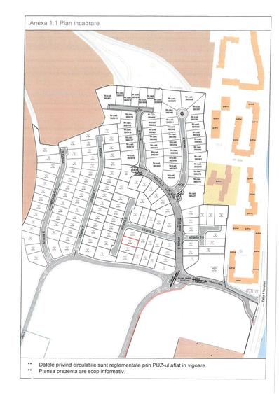 Vand parcela teren, ARED-AFI - 1