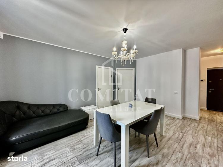 Apartament cu 3 camere, mobilat în Florești