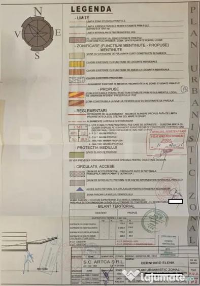 Teren de 2823 mp, în Copou