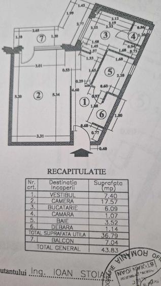 Garsonieră semidecomandată în Lacul Tei
