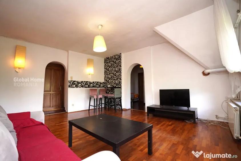 Apartament cu 2 camere semidecomandat în Calea Victoriei