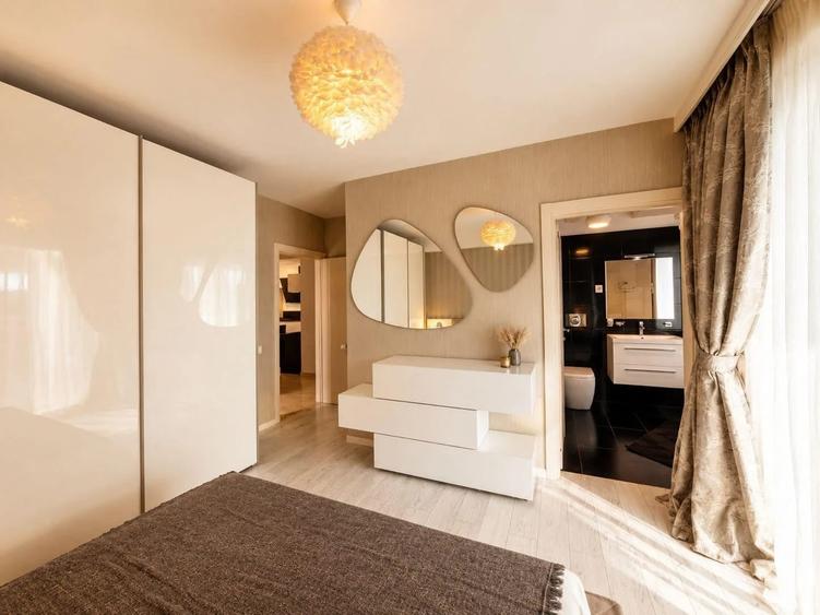 Apartament cu 3 camere nedecomandat, mobilat în Pipera