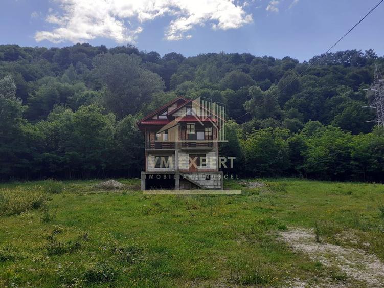 VILA 8 CAMERE, TEREN 5000 MP CAMPULUNG, APA SARATA - 1