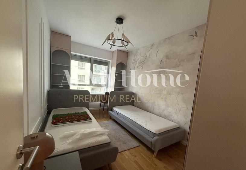 Apartament cu 3 camere decomandat, mobilat în Herăstrău