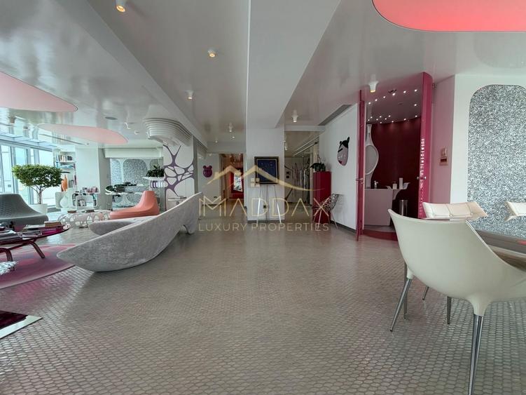 Penthouse cu 4 camere decomandat, mobilat în Floreasca