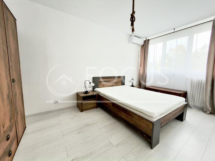 Apartament cu 3 camere semidecomandat, mobilat în Dorobanți