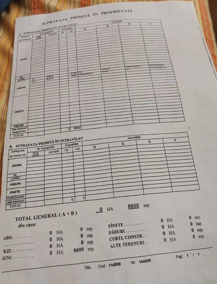 Teren de 86 mp, în Central
