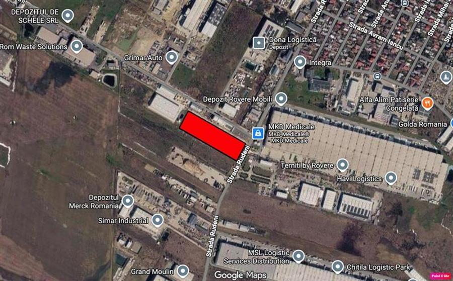 Teren intravilan de 16730 mp, în Central