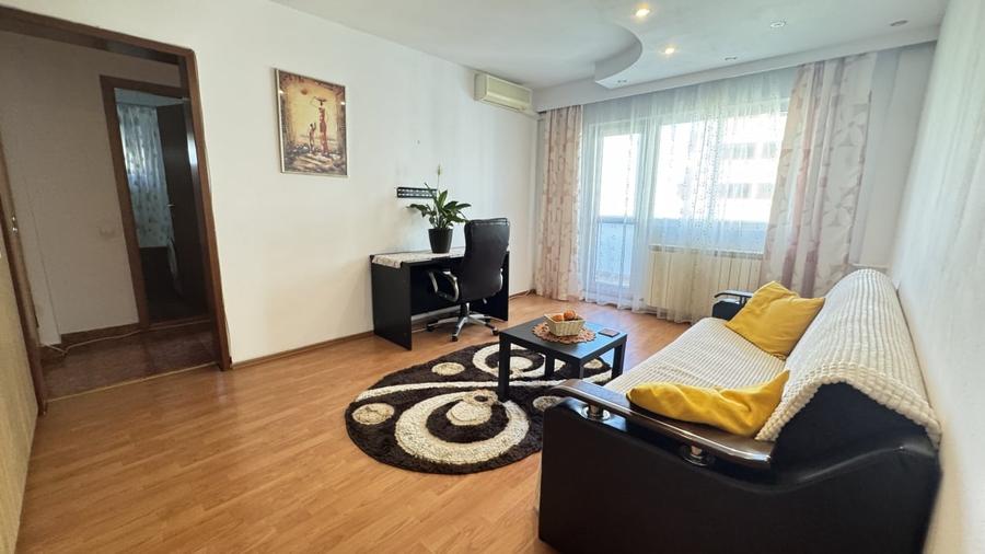 Apartament cu 2 camere semidecomandat, mobilat în Moșilor