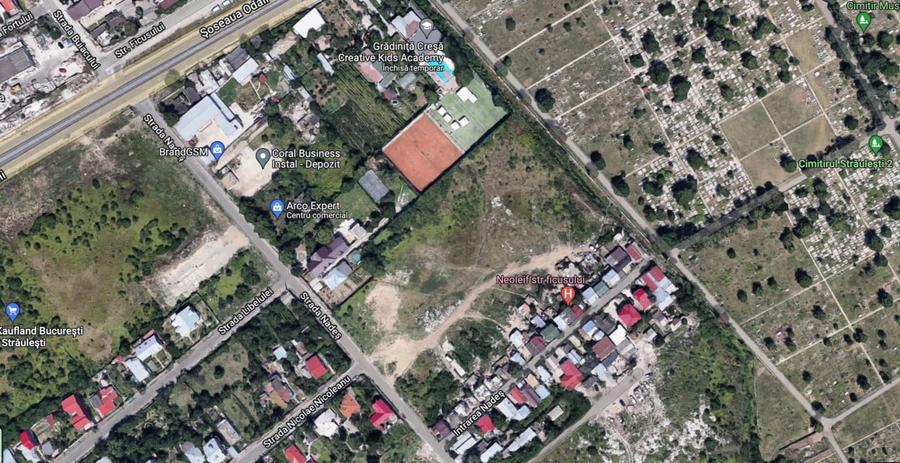 Teren Construcții intravilan de 2500 mp, în Bucureștii Noi