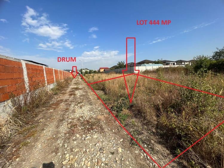 Teren Construcții intravilan de 890 mp, în Domnești