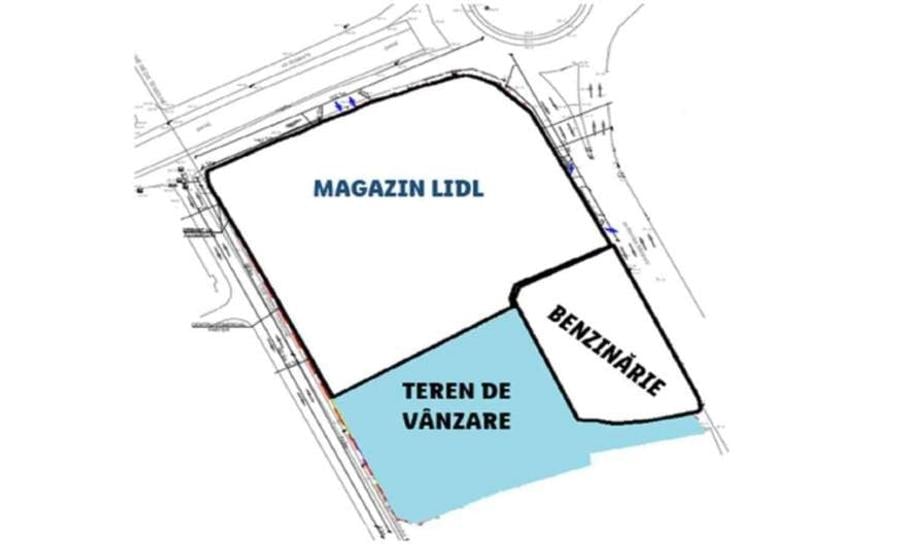 Teren Construcții intravilan de 3926 mp, în Bascov