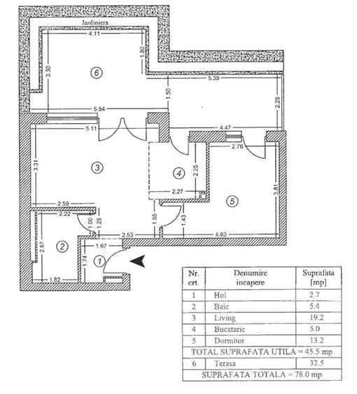 Apartament cu 2 camere în Colentina