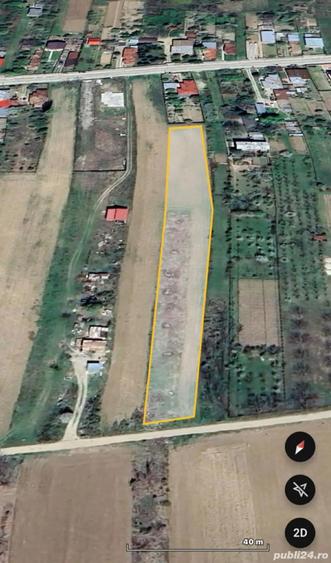 Teren de 3800 mp, în Central
