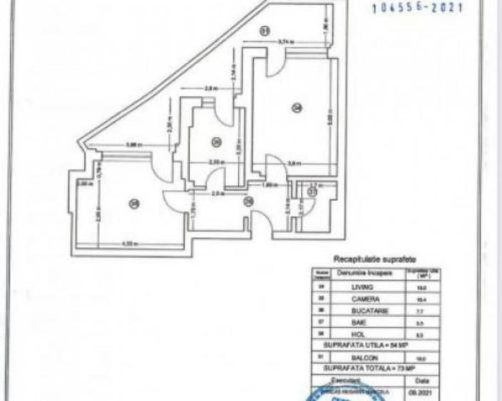 Apartament cu 2 camere decomandat în Mihai Bravu