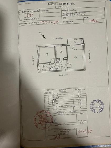 Apartament cu 2 camere decomandat în Marghiloman