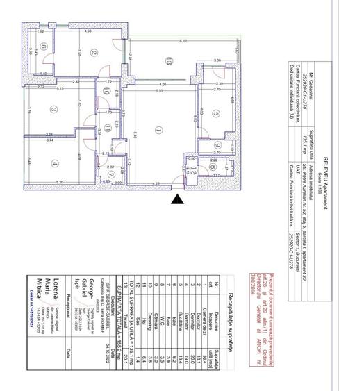 Apartament cu 4 camere decomandat, mobilat în Grivița