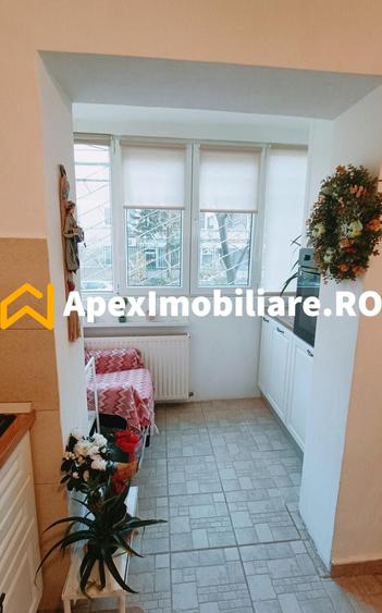 Apartament cu 3 camere semidecomandat, mobilat în Tineretului