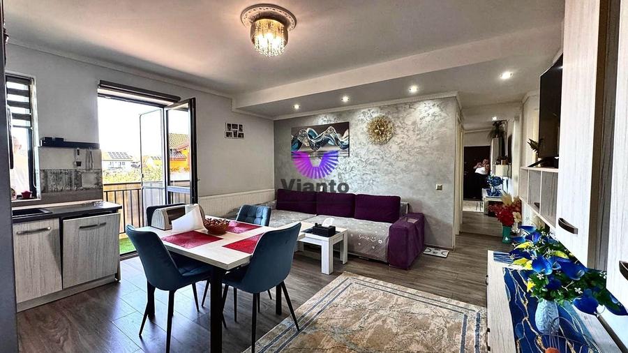 Apartament cu 3 camere decomandat, mobilat în Șelimbăr
