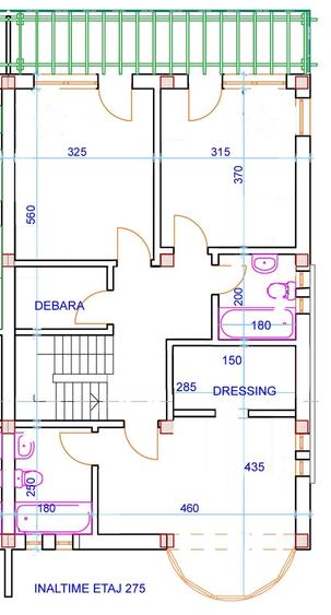 Casă cu 5 camere cu Teren 247 Mp în Central