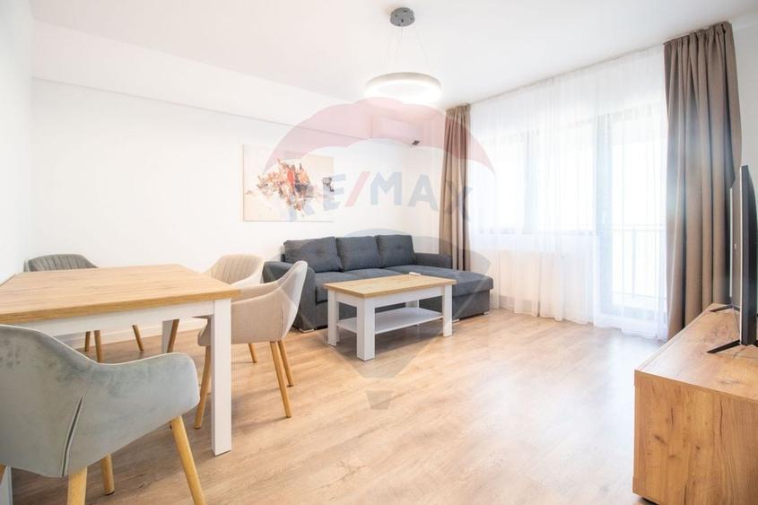 Apartament cu 2 camere decomandat, mobilat în Parcul Carol