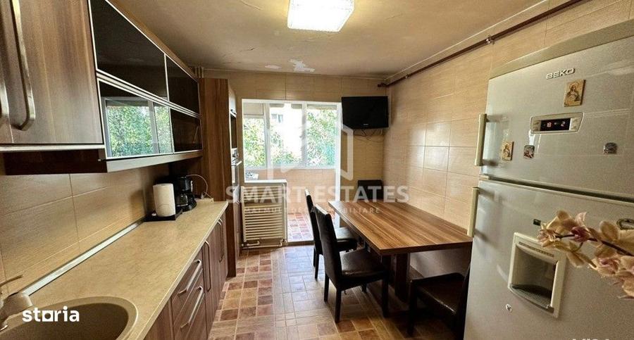 Apartament cu 4 camere, mobilat în Rahova