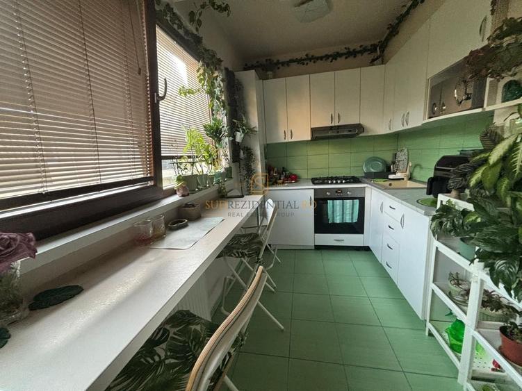 Apartament cu 2 camere semidecomandat, mobilat în Exterior Est