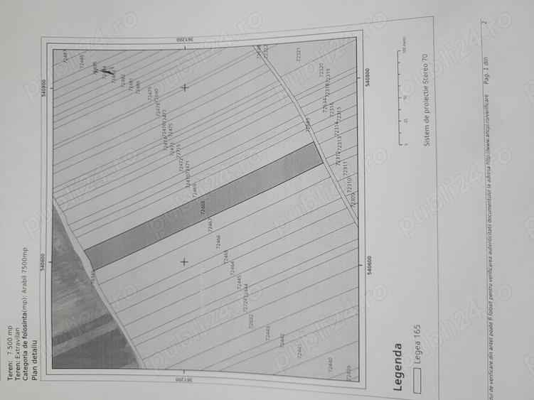 Teren de 7500 mp, în Central
