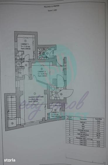 Casă cu 10 camere cu Teren 215 Mp în Tei