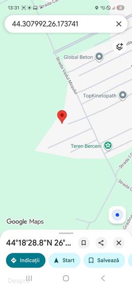 Teren intravilan de vanzare 400 mp, Str. Independentei, Comuna Vidra - 1