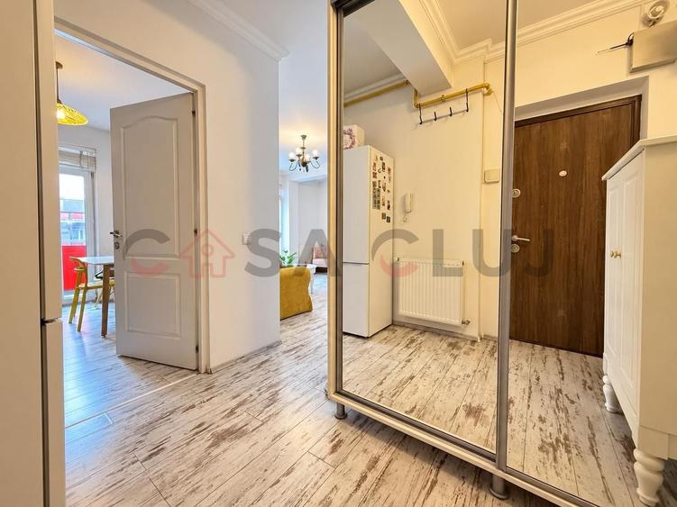 Apartament cu 2 camere semidecomandat, mobilat în Zorilor