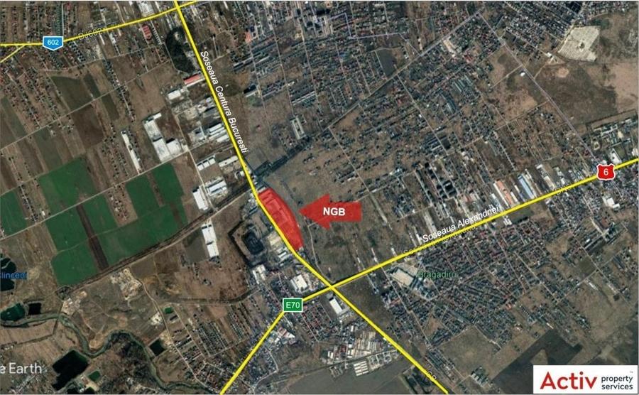 Spațiu industrial, de 32,000 mp, în Centura Vest