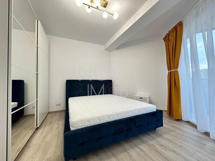 Apartament cu 2 camere semidecomandat, mobilat în Mihai Viteazul