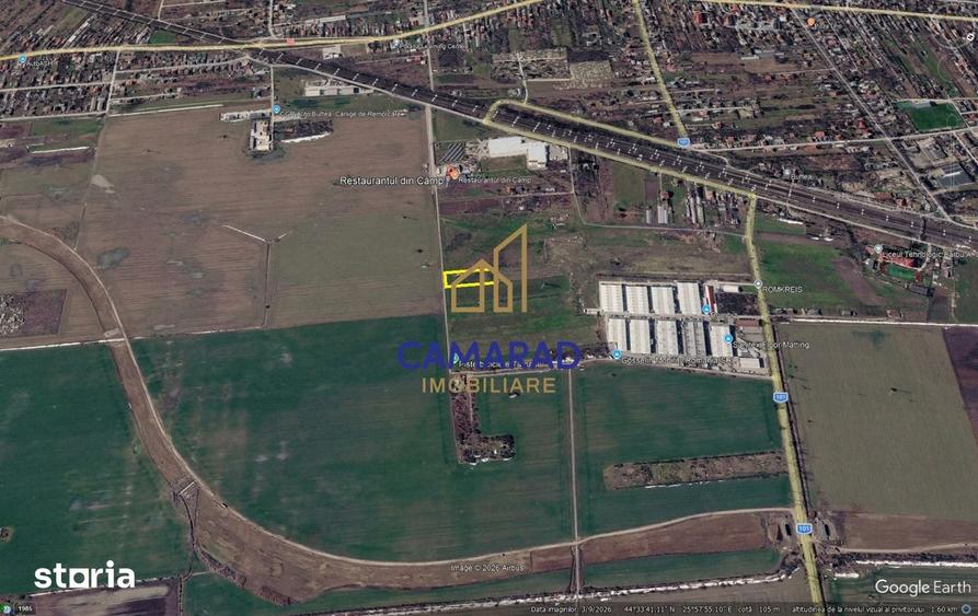 TEREN INTRAVILAN 3.870 MP BUFTEA | ZONA TAMASI | FRONT STRADAL 32 - 6