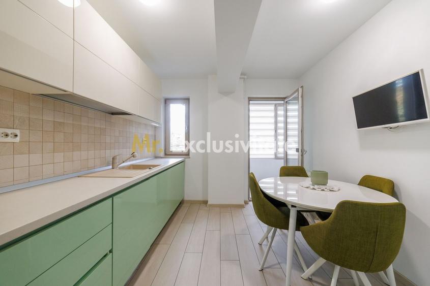 Apartament cu 3 camere decomandat, mobilat în Central