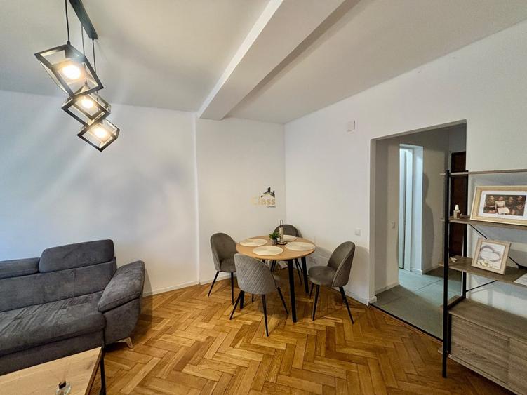 Apartament cu 2 camere semidecomandat, mobilat în Semicentral