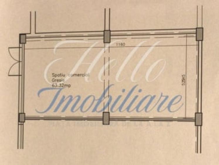 Spațiu comercial, de 64 mp, în Mărăști