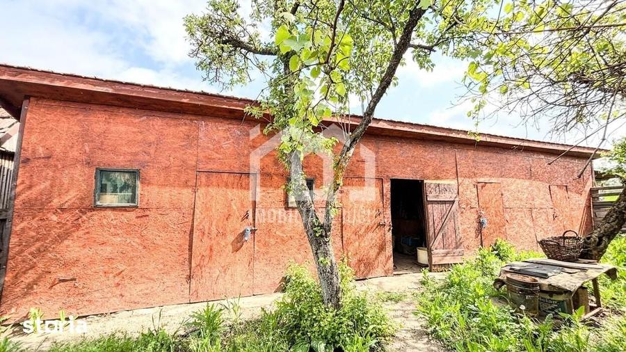 Casă cu 2 camere cu Teren 1000 Mp în Jucu