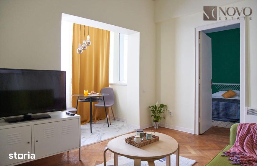 Apartament cu 2 camere decomandat, mobilat în Eminescu