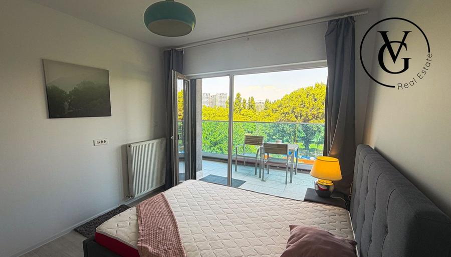 Apartament cu 2 camere semidecomandat, mobilat în Floreasca