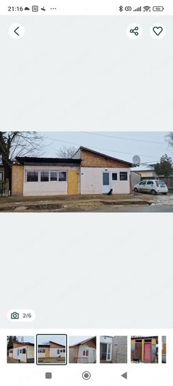 Casă cu 2 camere cu Teren 500 Mp în Podișor