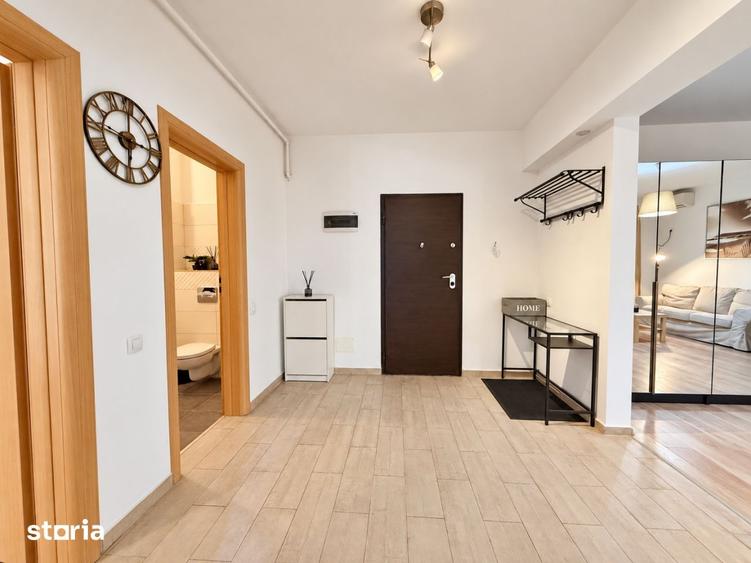 Apartament cu 2 camere, mobilat în Aviației