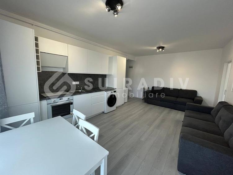 Apartament cu 2 camere semidecomandat în Baciu