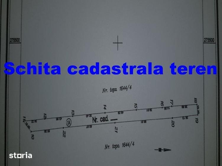 Teren de 2165 mp, în Hidiș