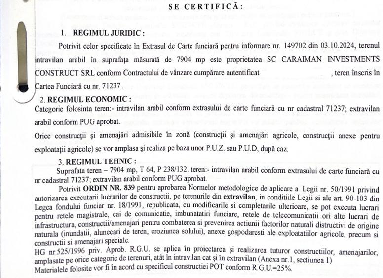 Teren Construcții intravilan de 28330 mp, în Lungulețu