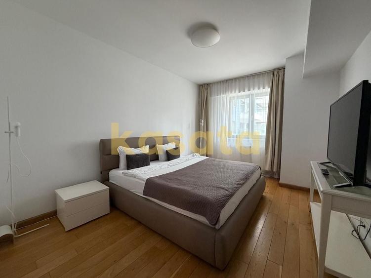 Apartament cu 2 camere decomandat, mobilat în Barbu Văcărescu